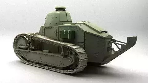Armored warfare 3D model