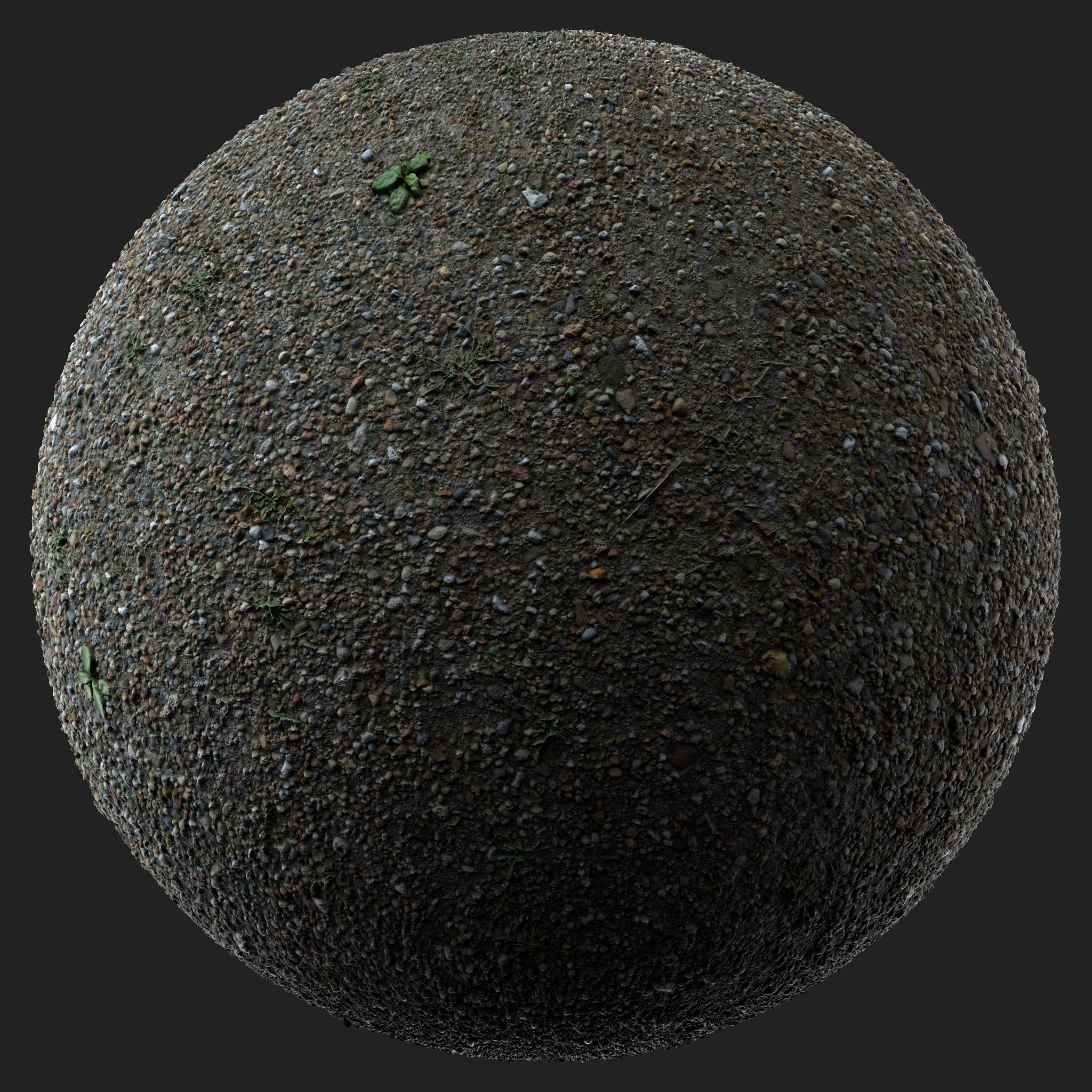3D Scanned Seamless Gravel Texture_2