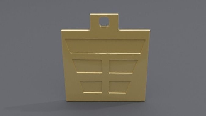 rgd gen trigram pendant 3D print model