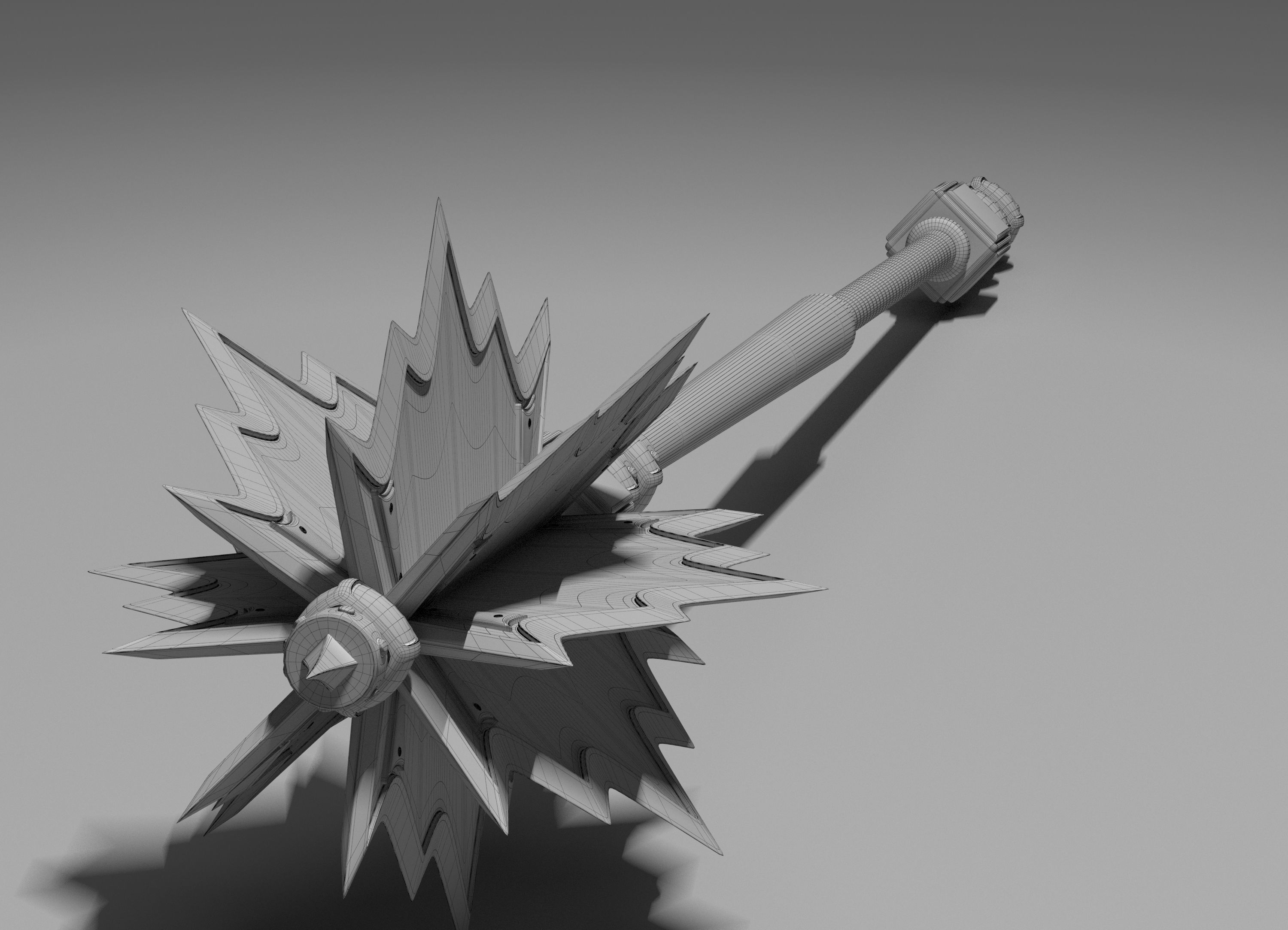 Weapon 08 3D model_6