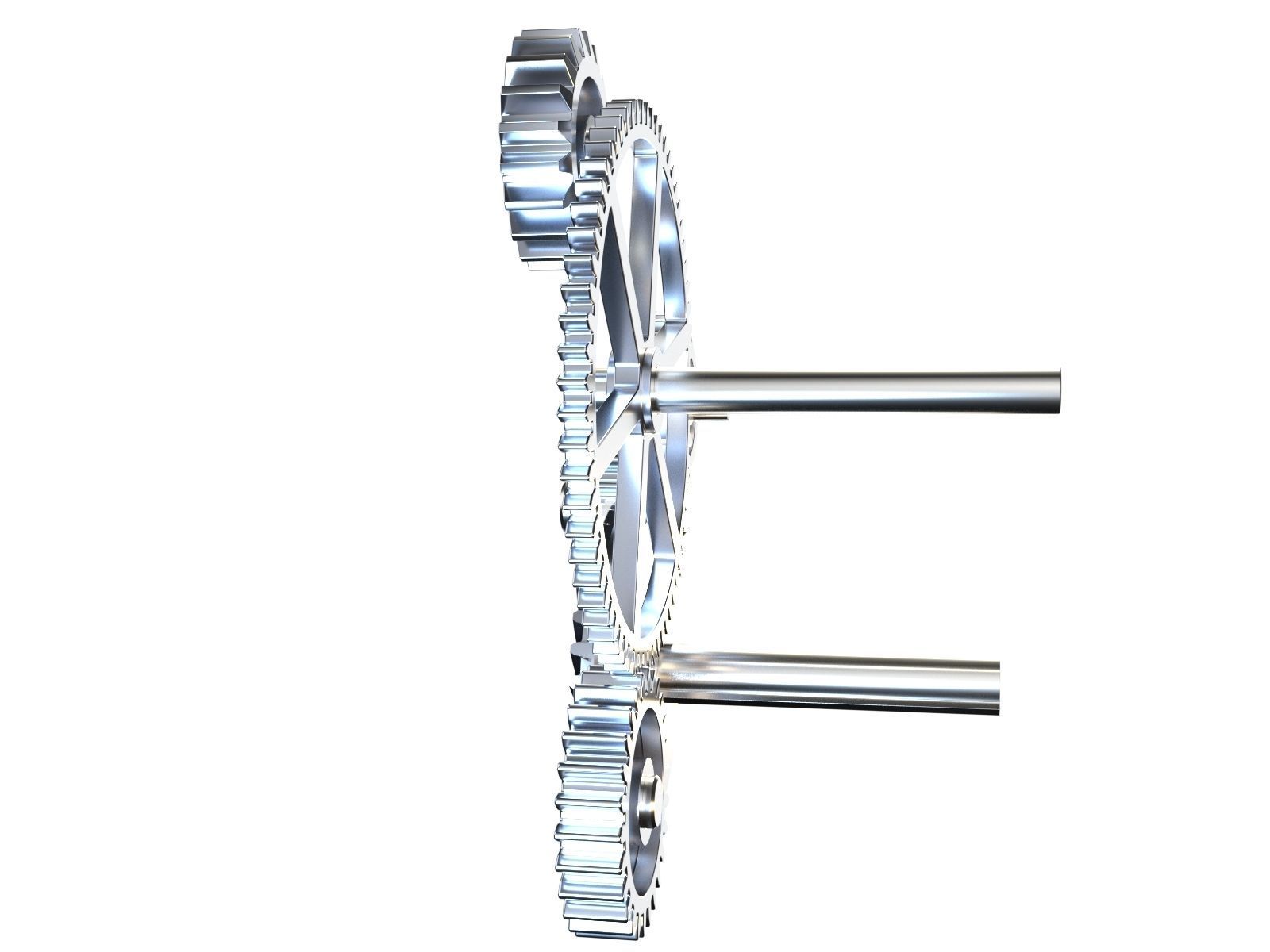 Gear mechanism v1 3D model_7