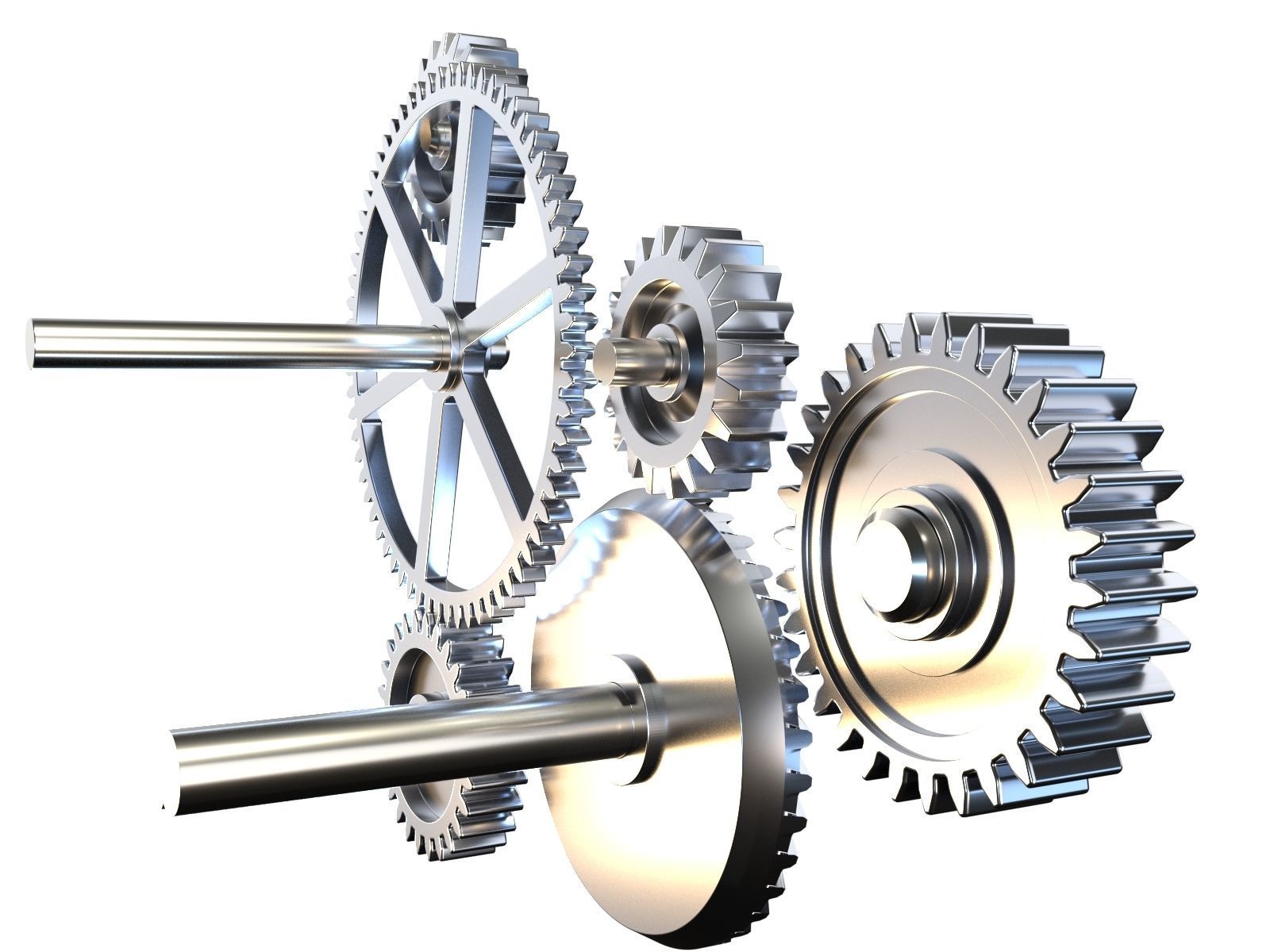 Gear mechanism v1 3D model_13