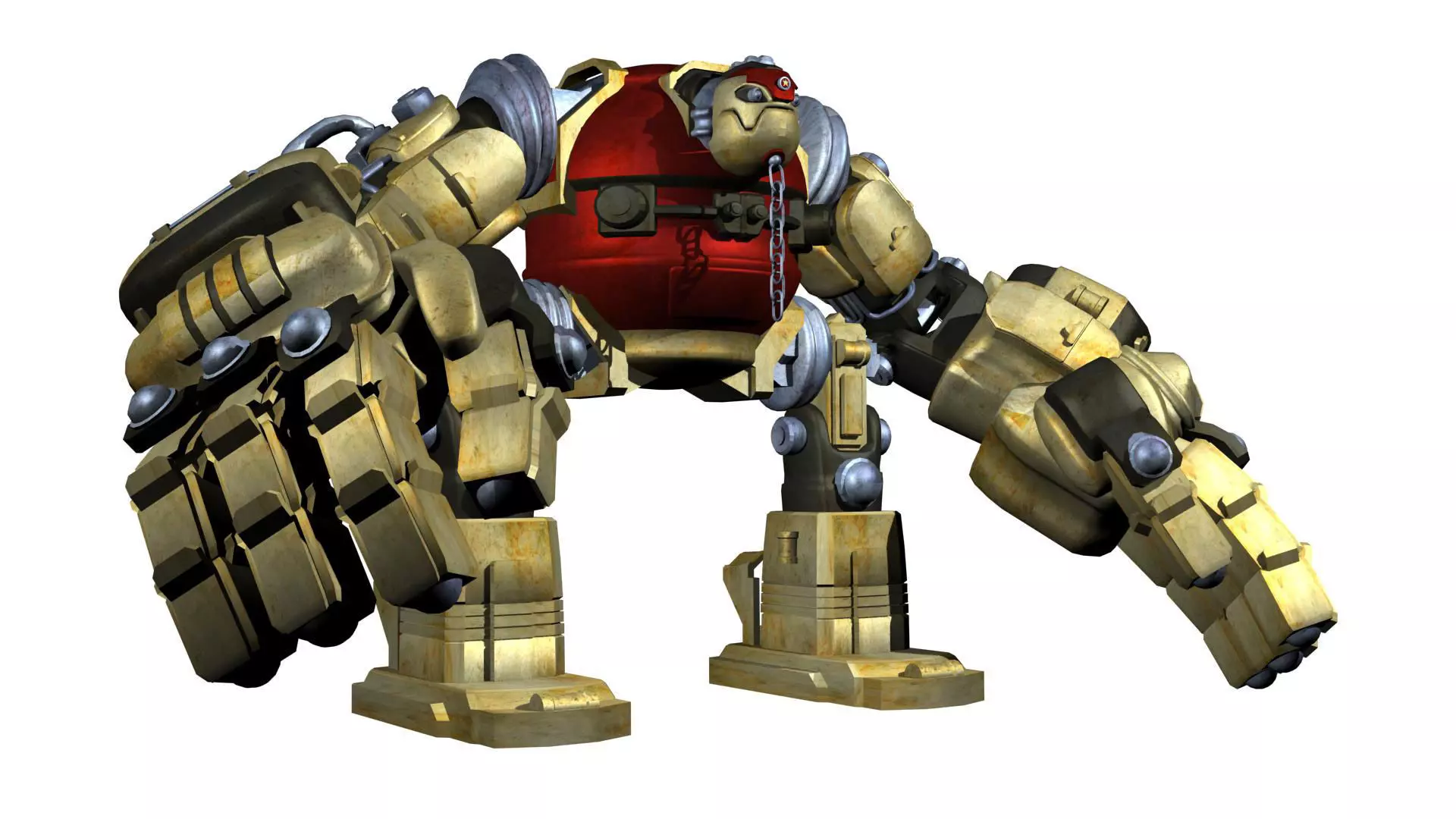 Mongrol 3D Character Model 3D model_0