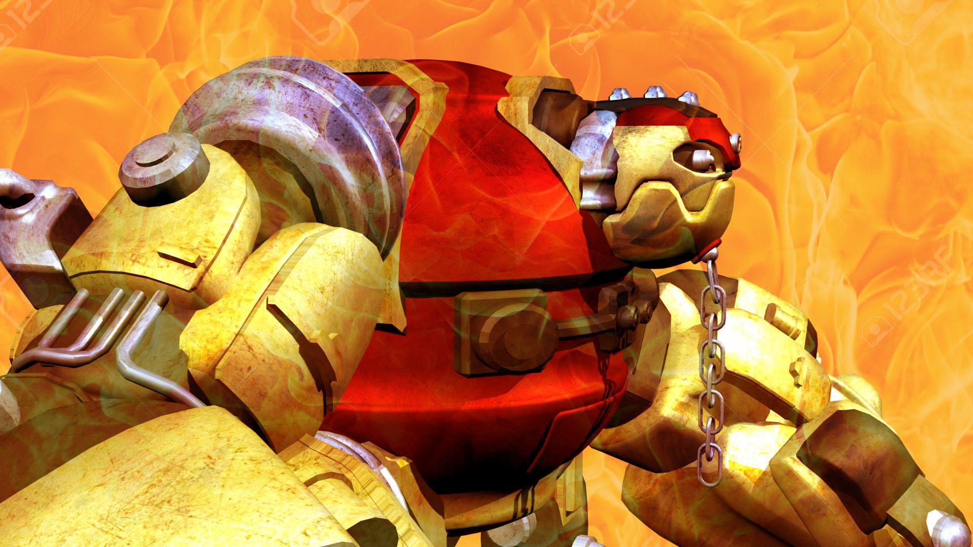 Mongrol 3D Character Model 3D model_4