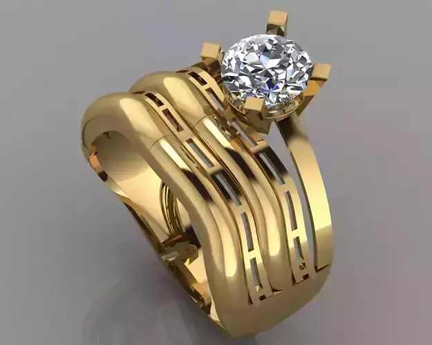 GC GOLD TW033- Diamond ring