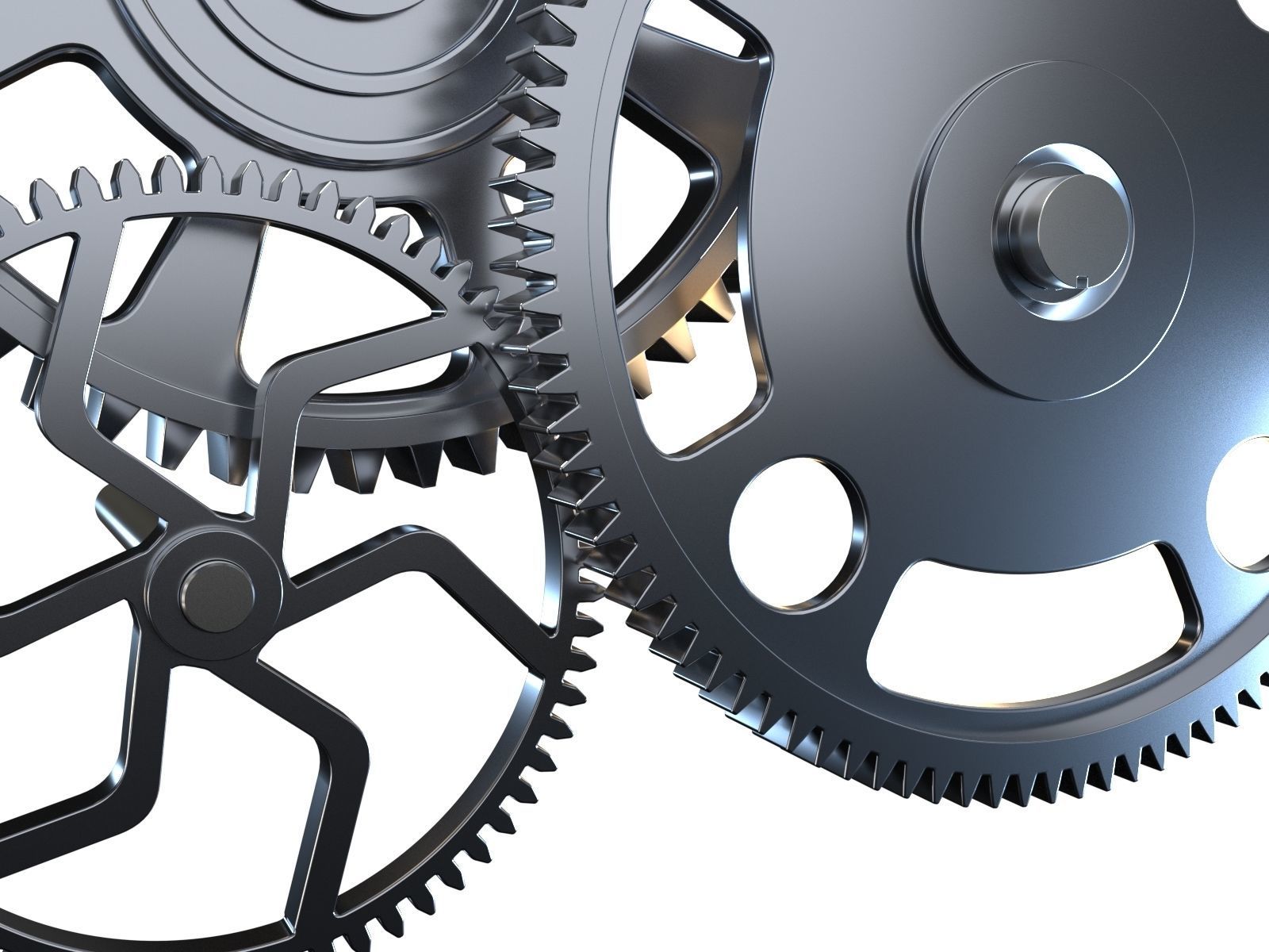Gear mechanism v2 3D model_17