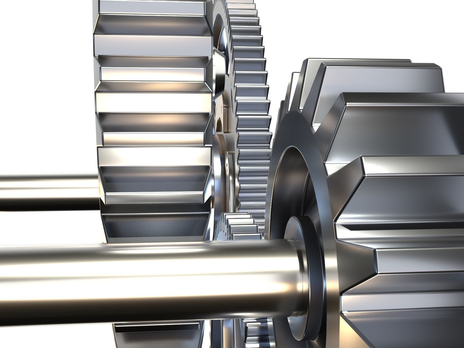 Gear mechanism v2 3D model_15