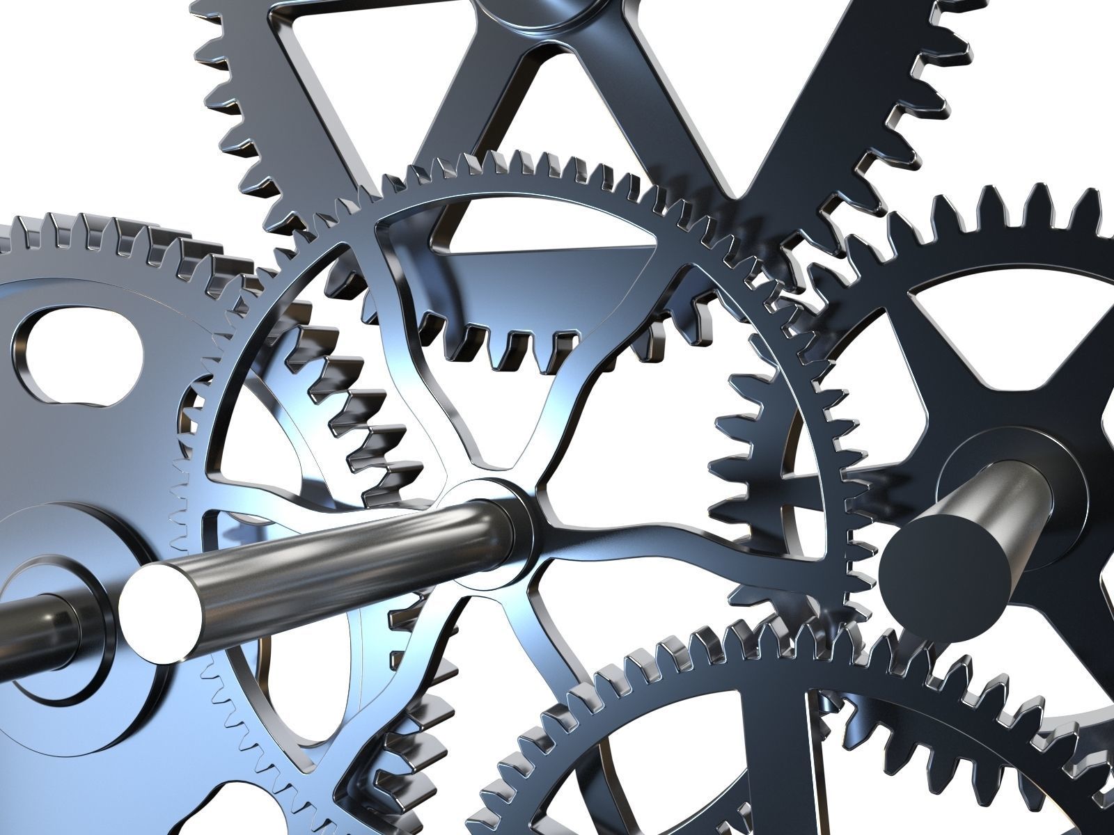 Gear mechanism v4 3D model_11