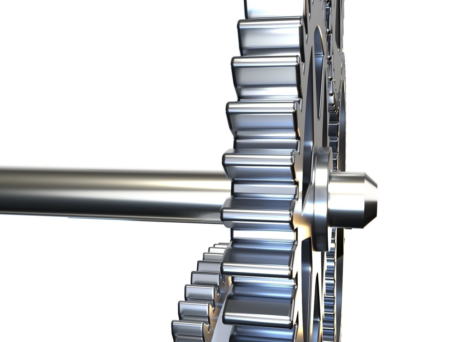 Gear mechanism v4 3D model_12