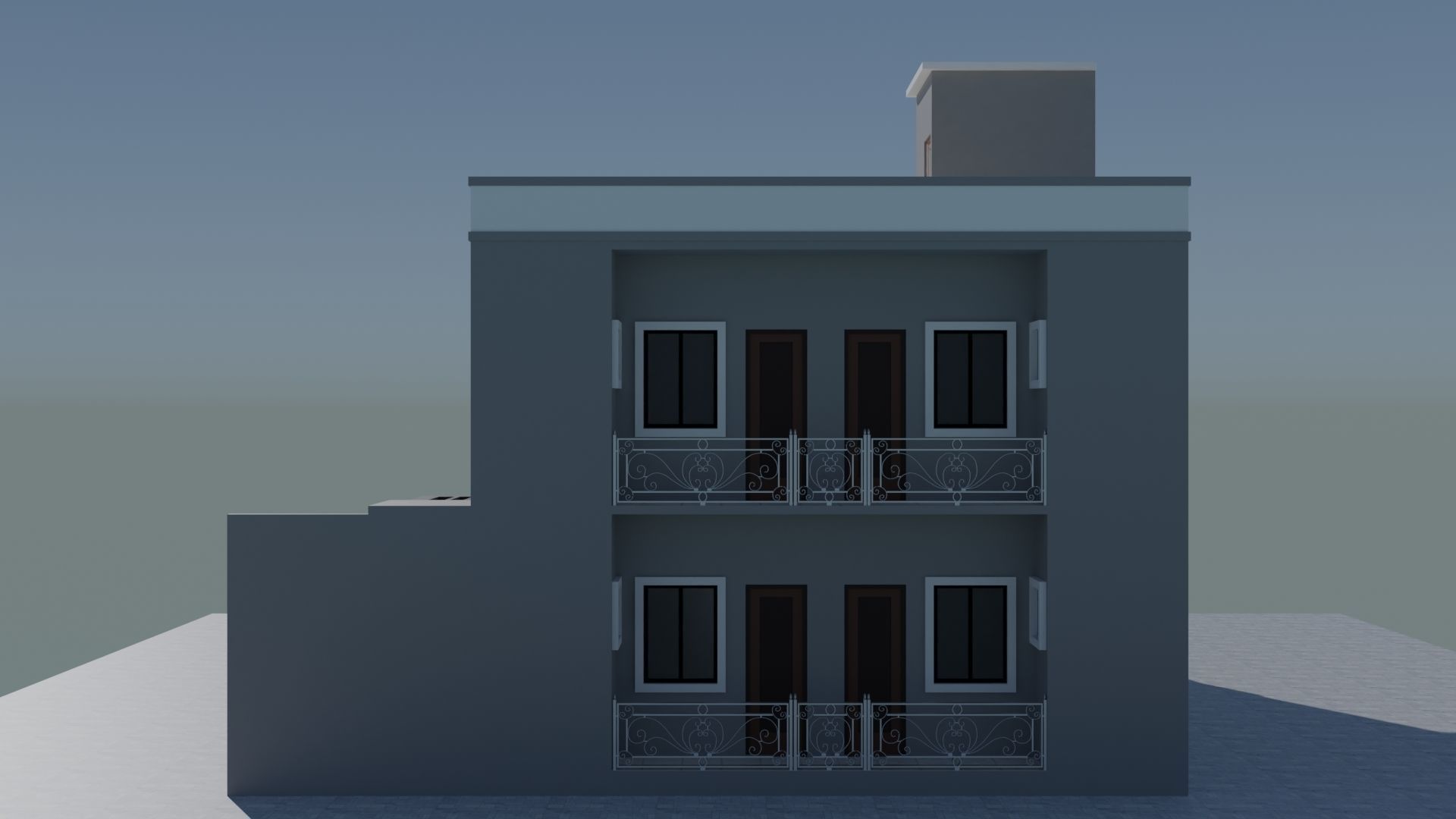 Exterior Design ED01 3D model_4