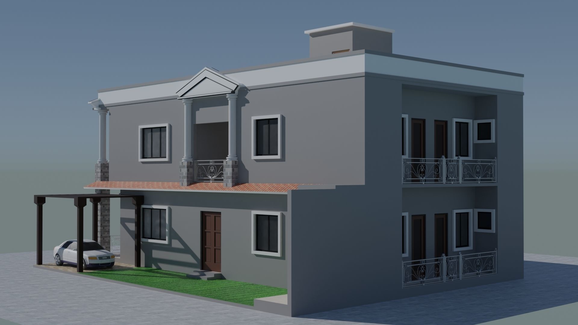Exterior Design ED01 3D model_3