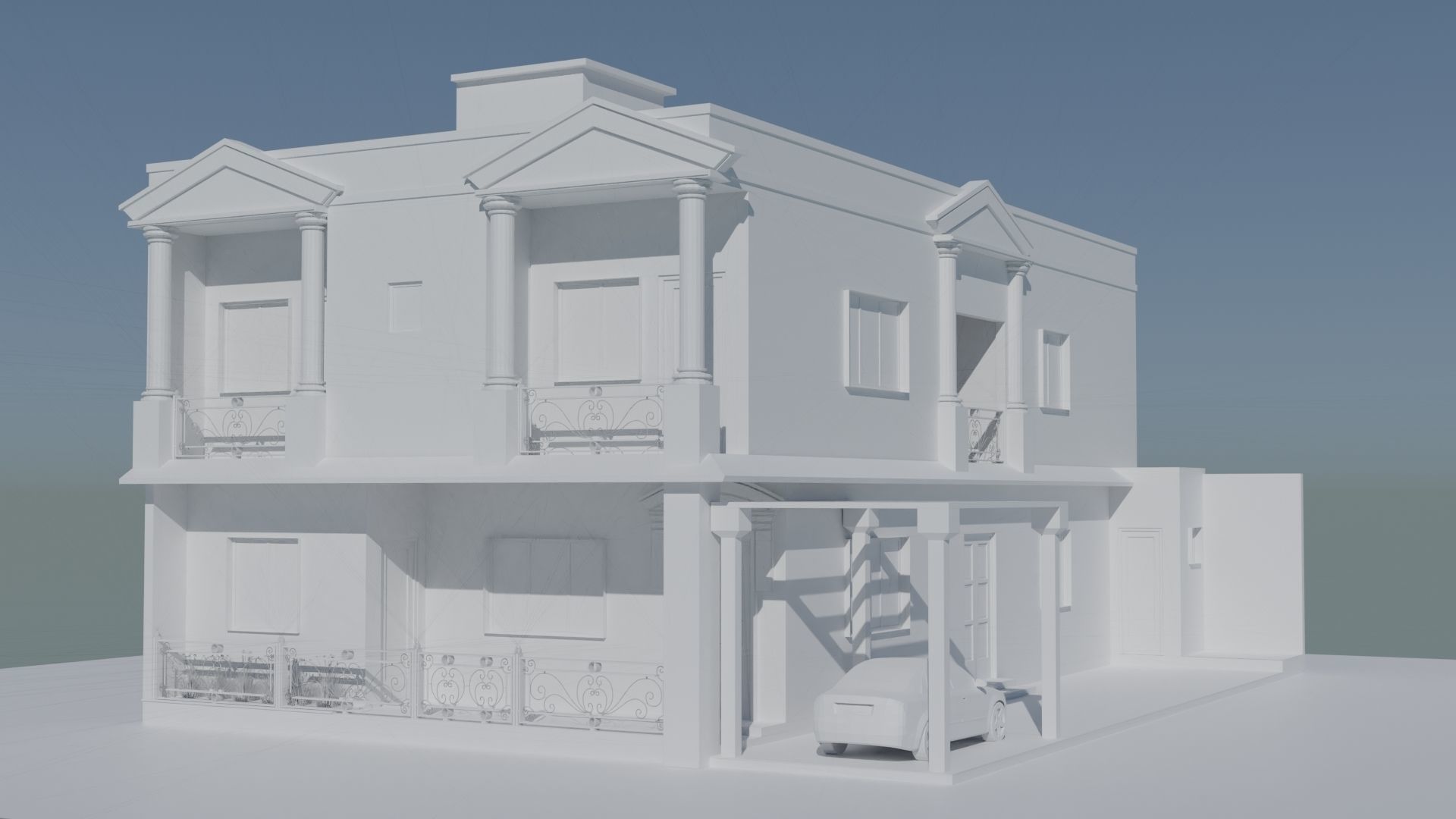 Exterior Design ED01 3D model_7