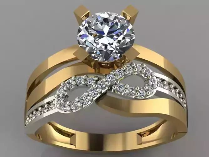 GC GOLD TW038- Diamond ring