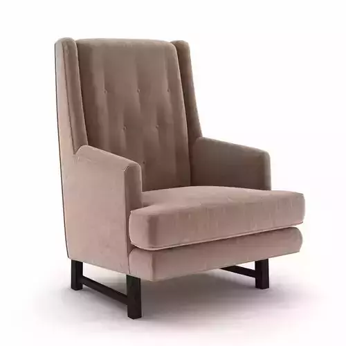 Armchair Designed by Edward Wormley for Dunbar 3d model