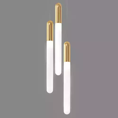 CASCADIA modern pendant light - gold