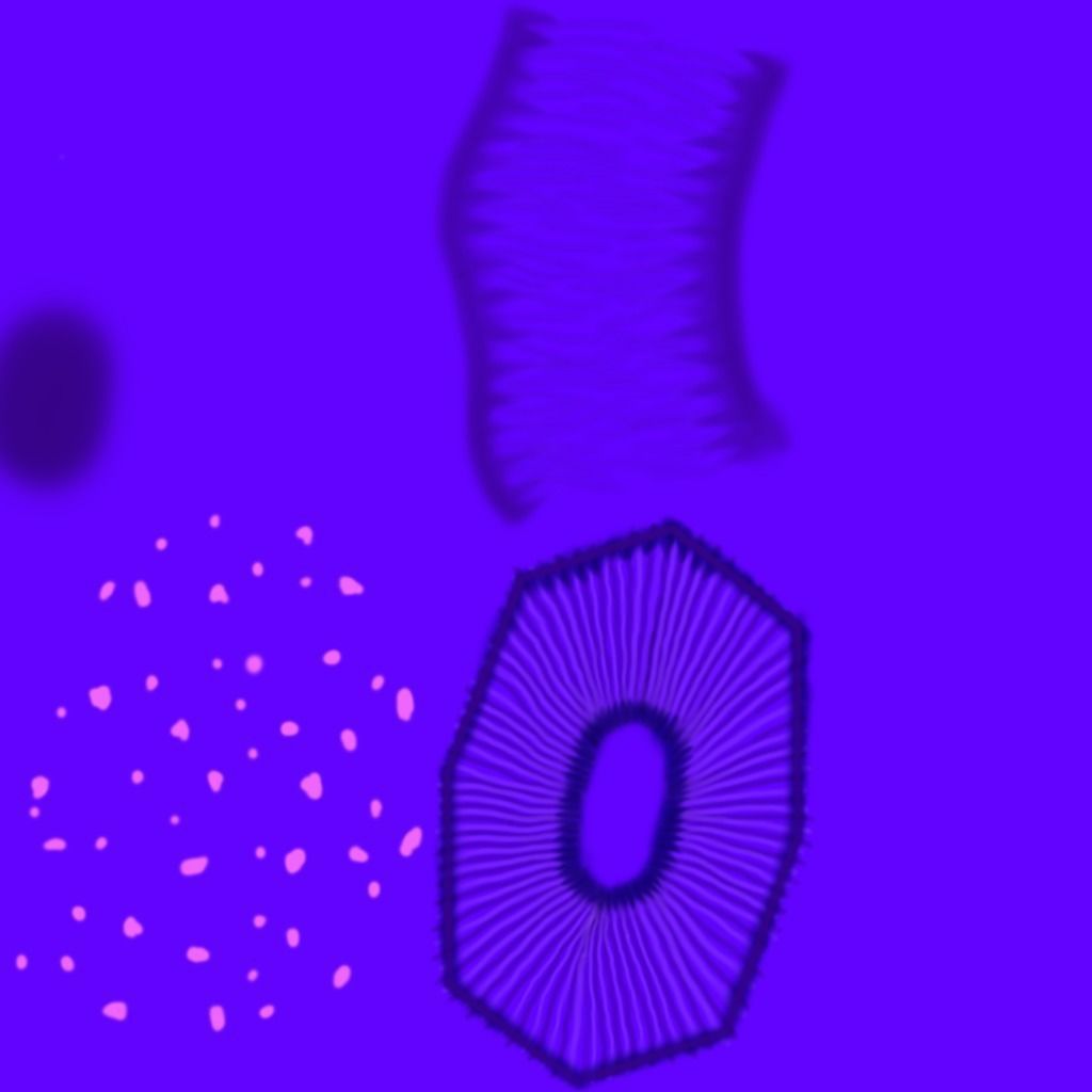 fairy mushrooms Low-poly 3D model_15