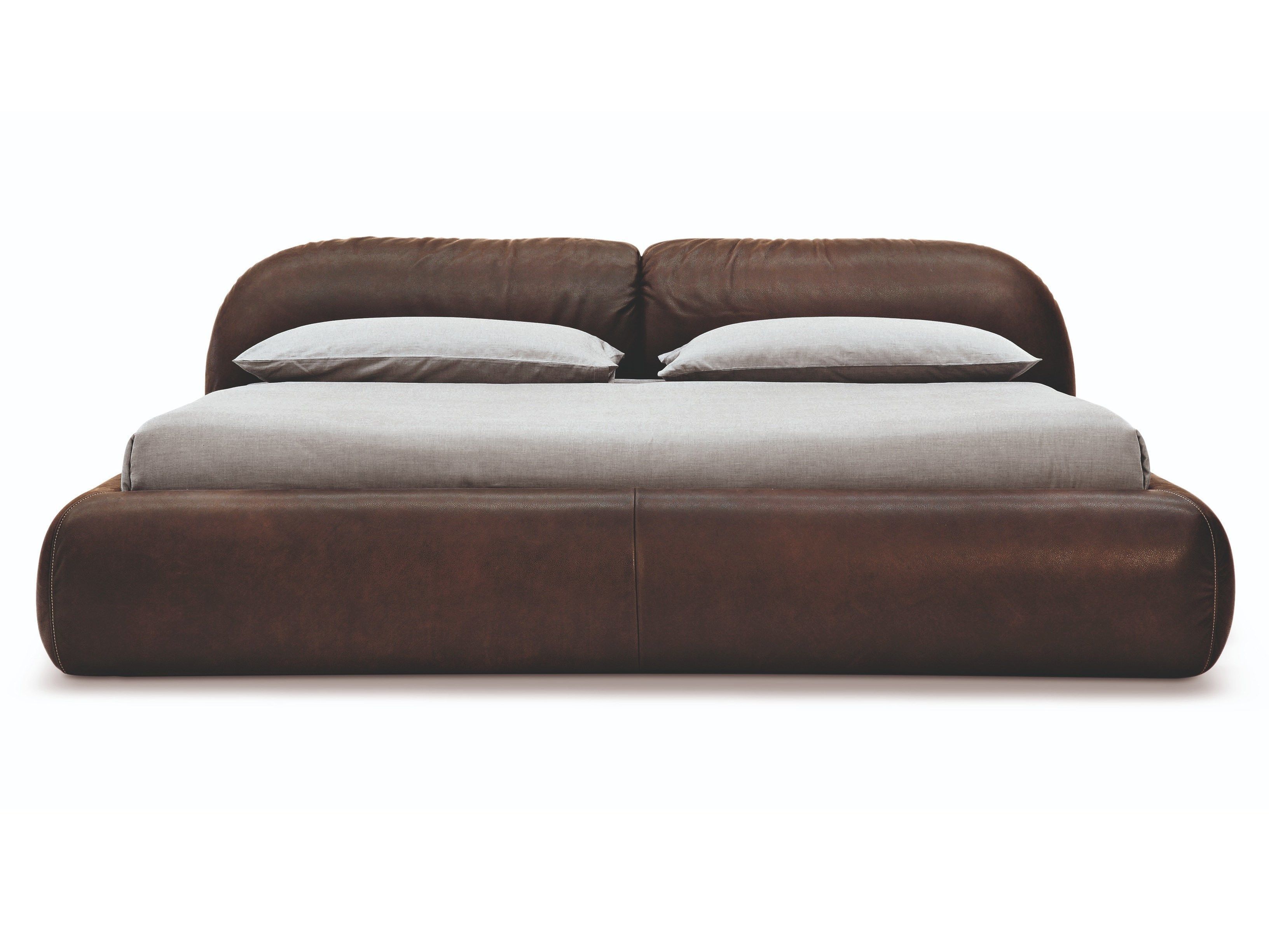 PIUMOTTO bed made out of leather 3D model_2