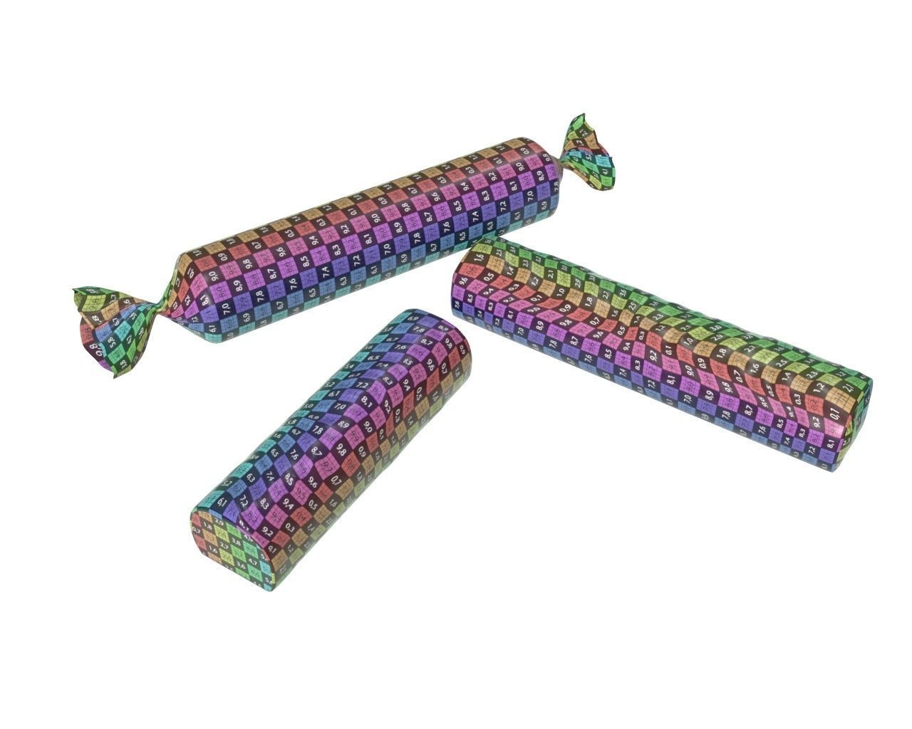 candy wraps packaged packaging  3D Model Collection_21