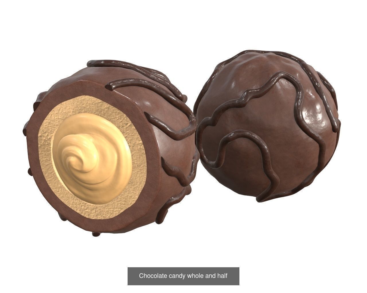 candy wraps packaged packaging  3D Model Collection_22