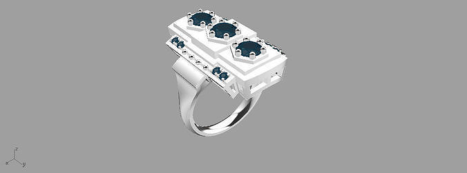 brillant jewelry 3D print model