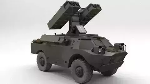rocket launcher 3D model