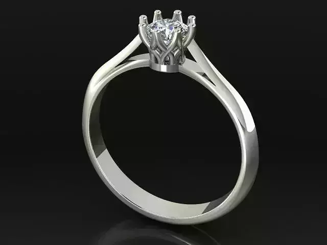 Solitaire ring
