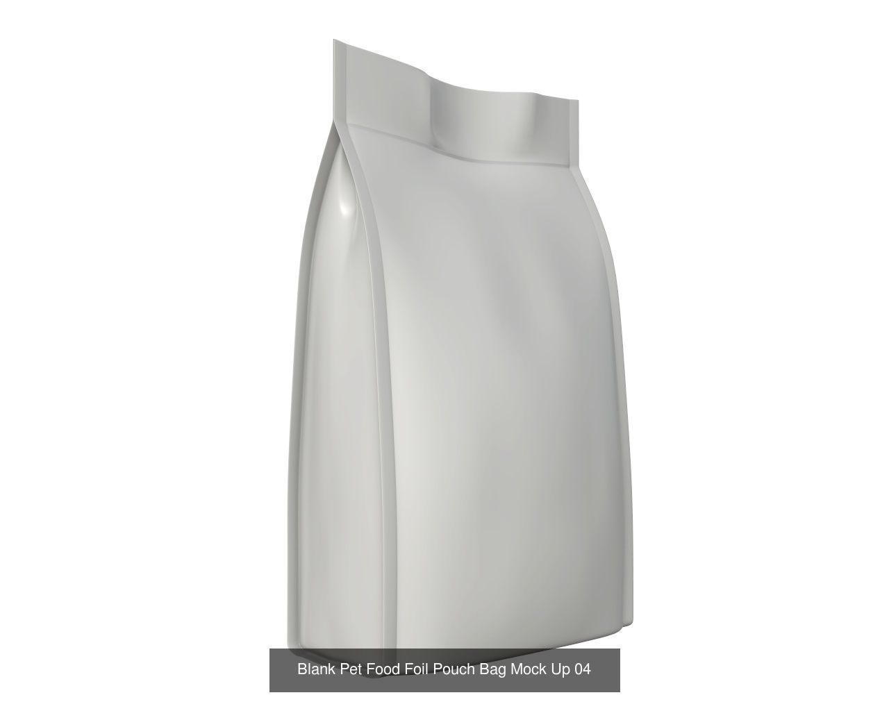 pet cat dog food packaging blank mock up 3D Model Collection_4