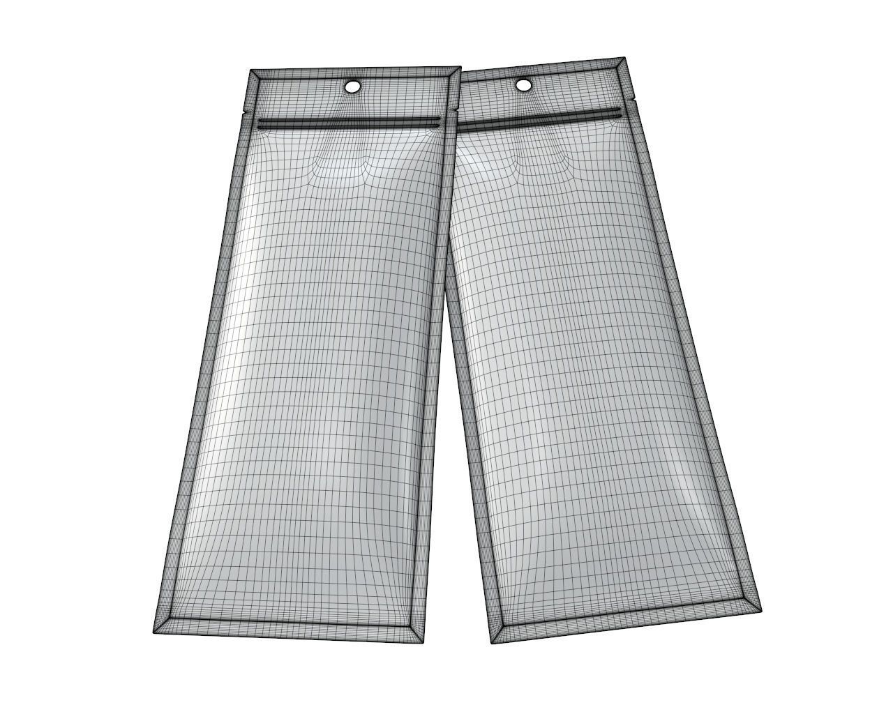 pet cat dog food packaging blank mock up 3D Model Collection_8