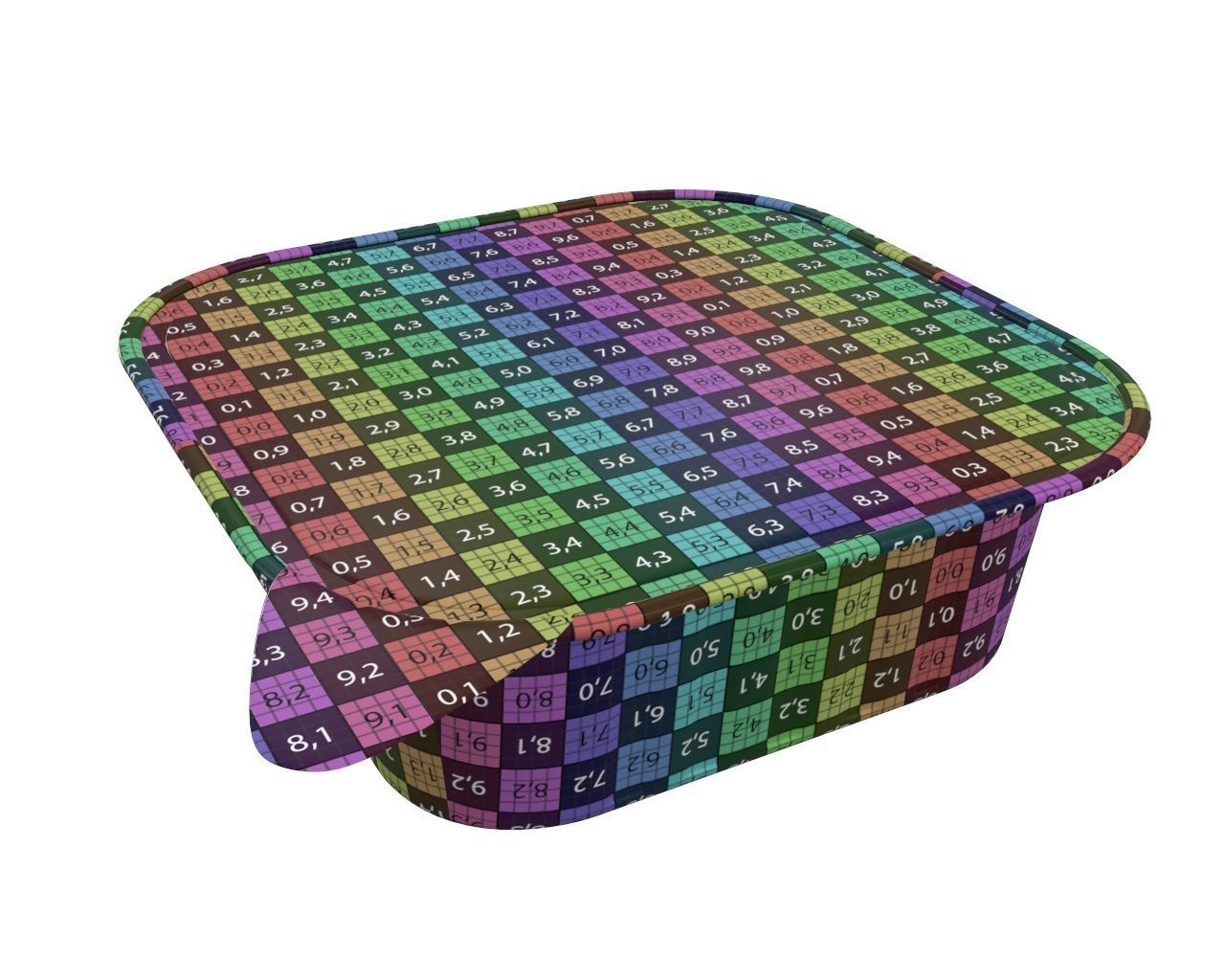 pet cat dog food packaging blank mock up 3D Model Collection_15