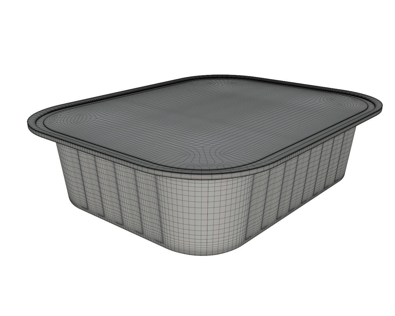 pet cat dog food packaging blank mock up 3D Model Collection_17