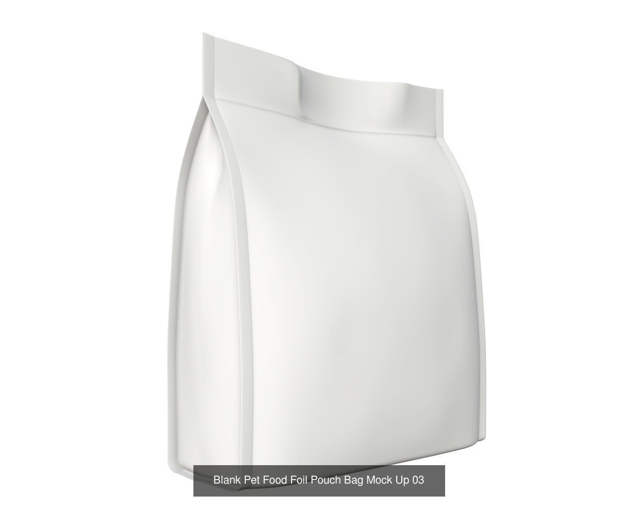 pet cat dog food packaging blank mock up 3D Model Collection_3