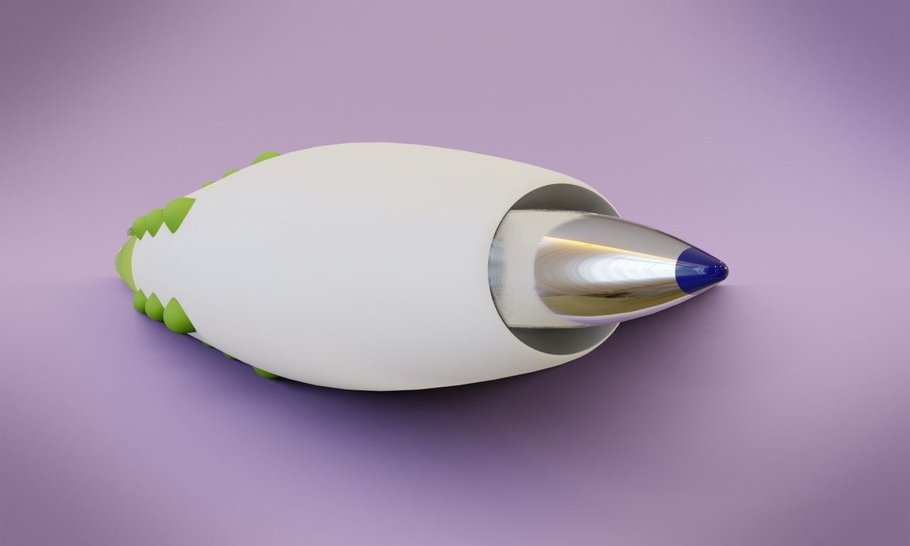 Ballpoint pen 3D model_9