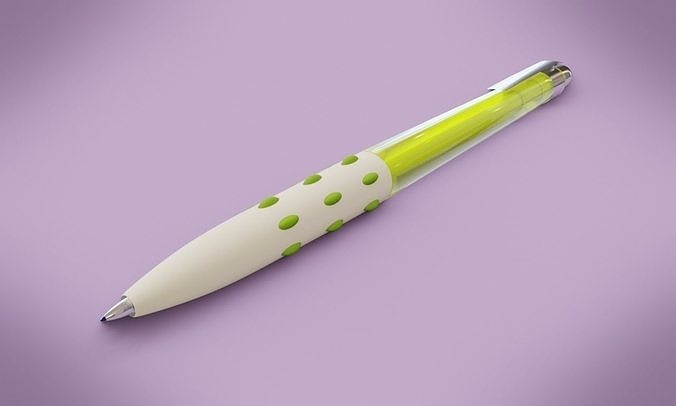 Ballpoint pen 3D model