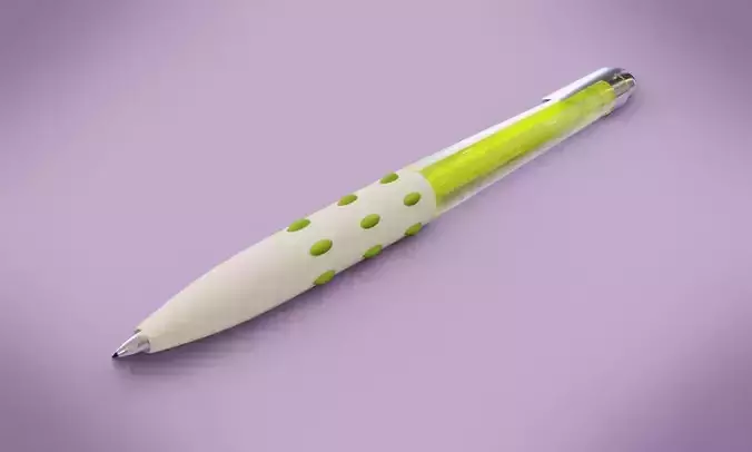 Ballpoint pen 3D model