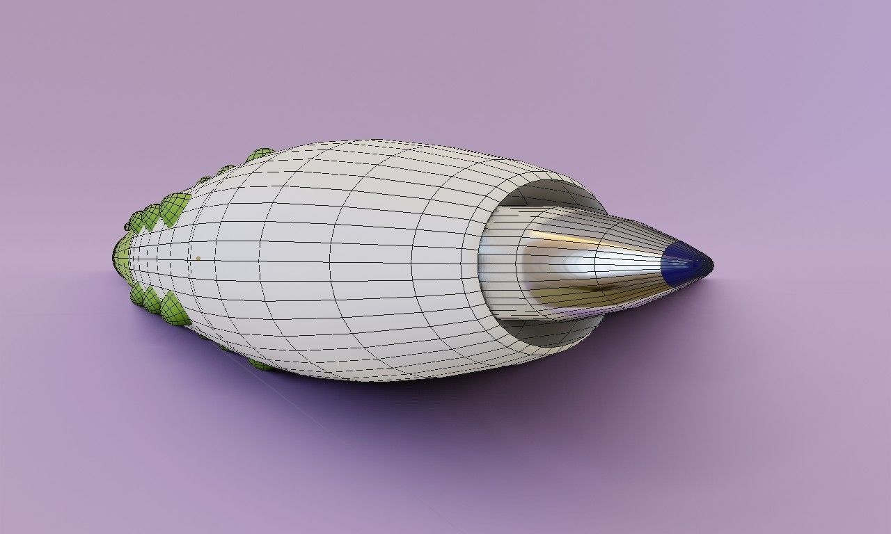 Ballpoint pen 3D model_10