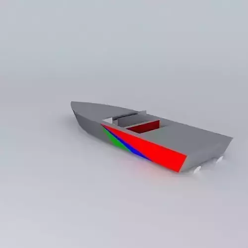 SpeedBoat boat with stripe