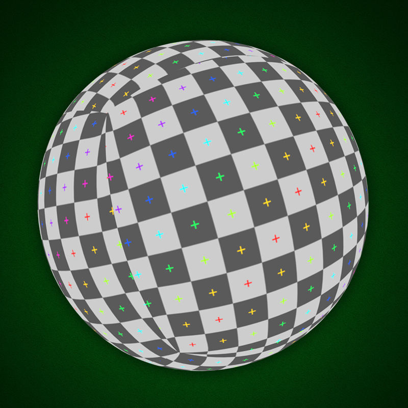 Billiard balls Low-poly 3D model_11