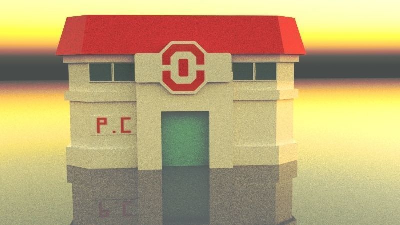 Pokemon Center 3D model_4