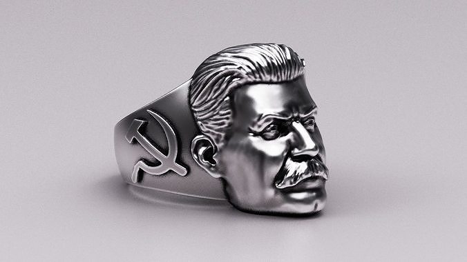 Stalin ring 3D print model