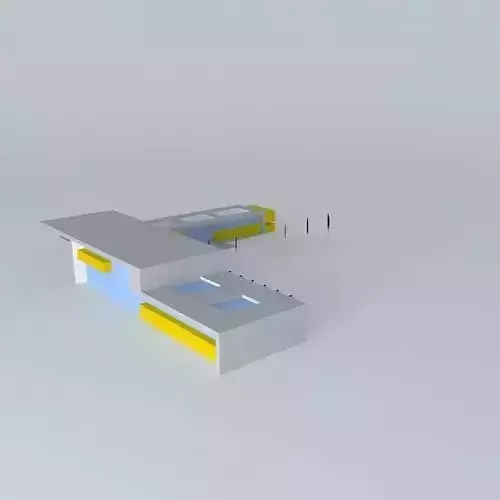 Centre modern building