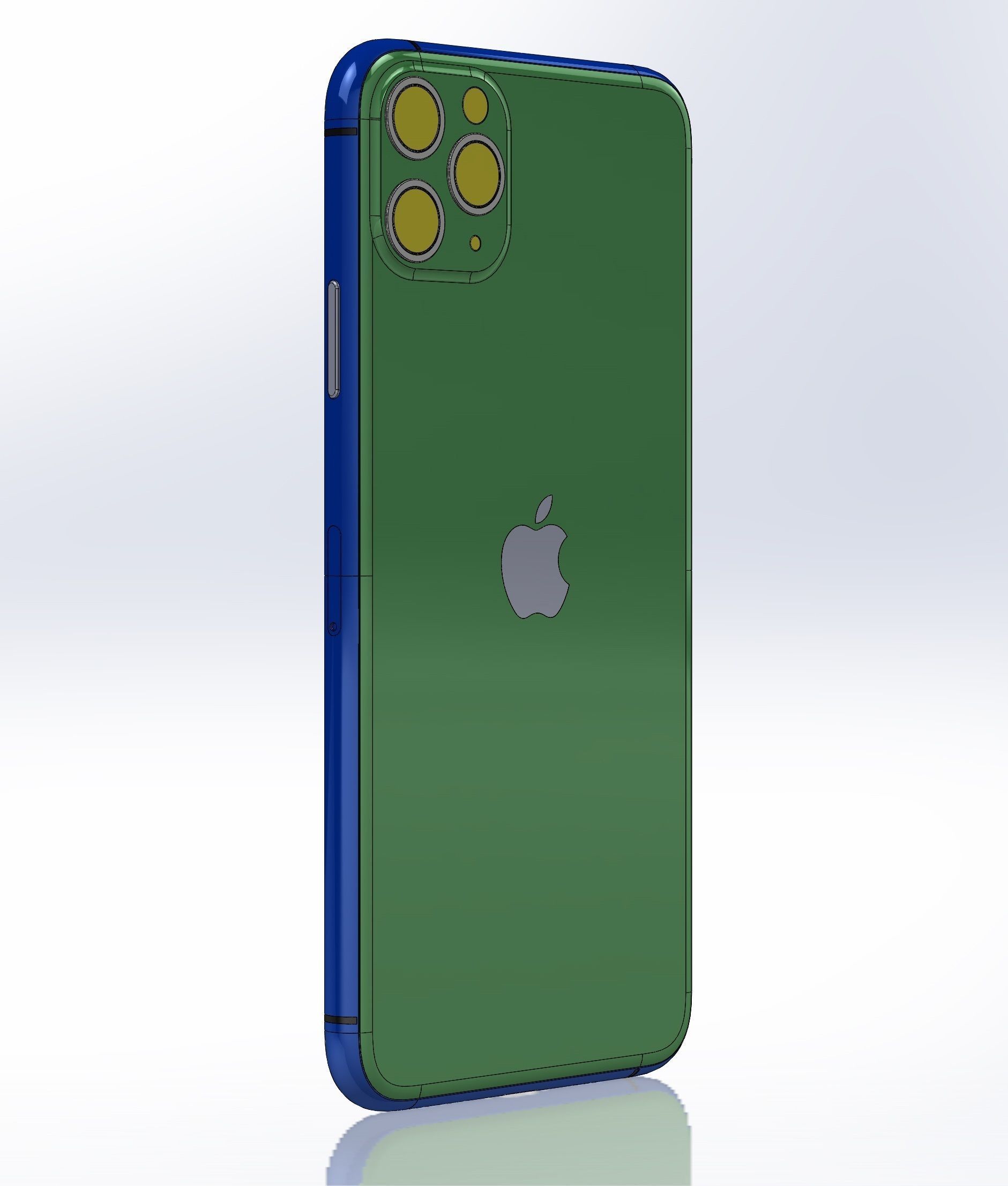 Apple iPhone 11 Pro Max 3D print model_2