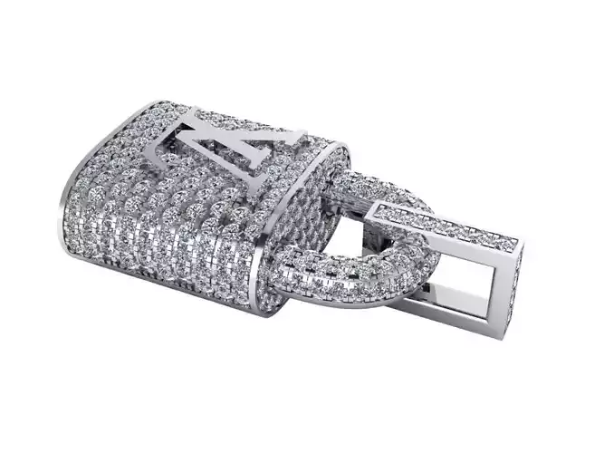 Locker Pendant XL Diamond