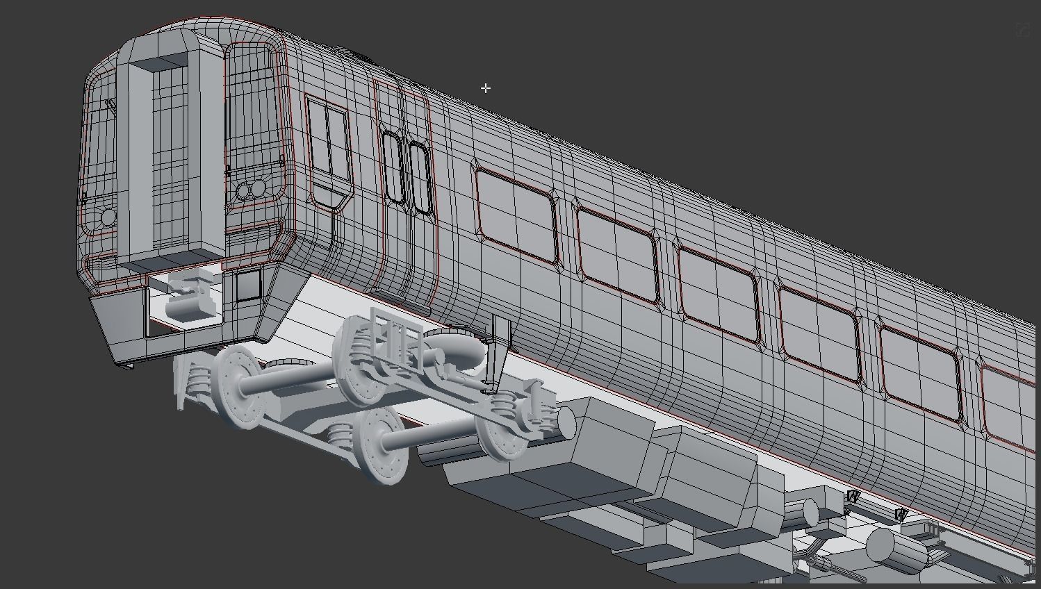 British train and London underground 3D Model Collection_14