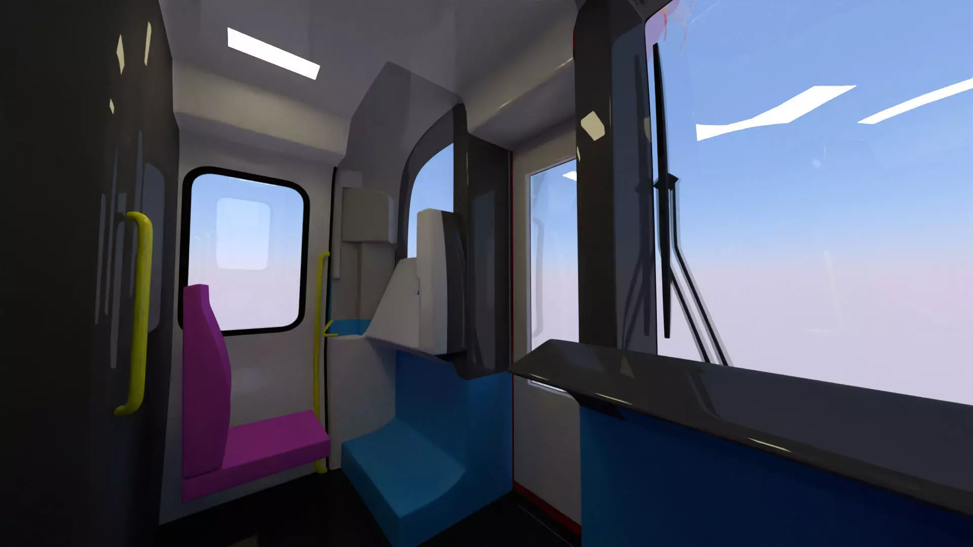 British train and London underground 3D Model Collection_7