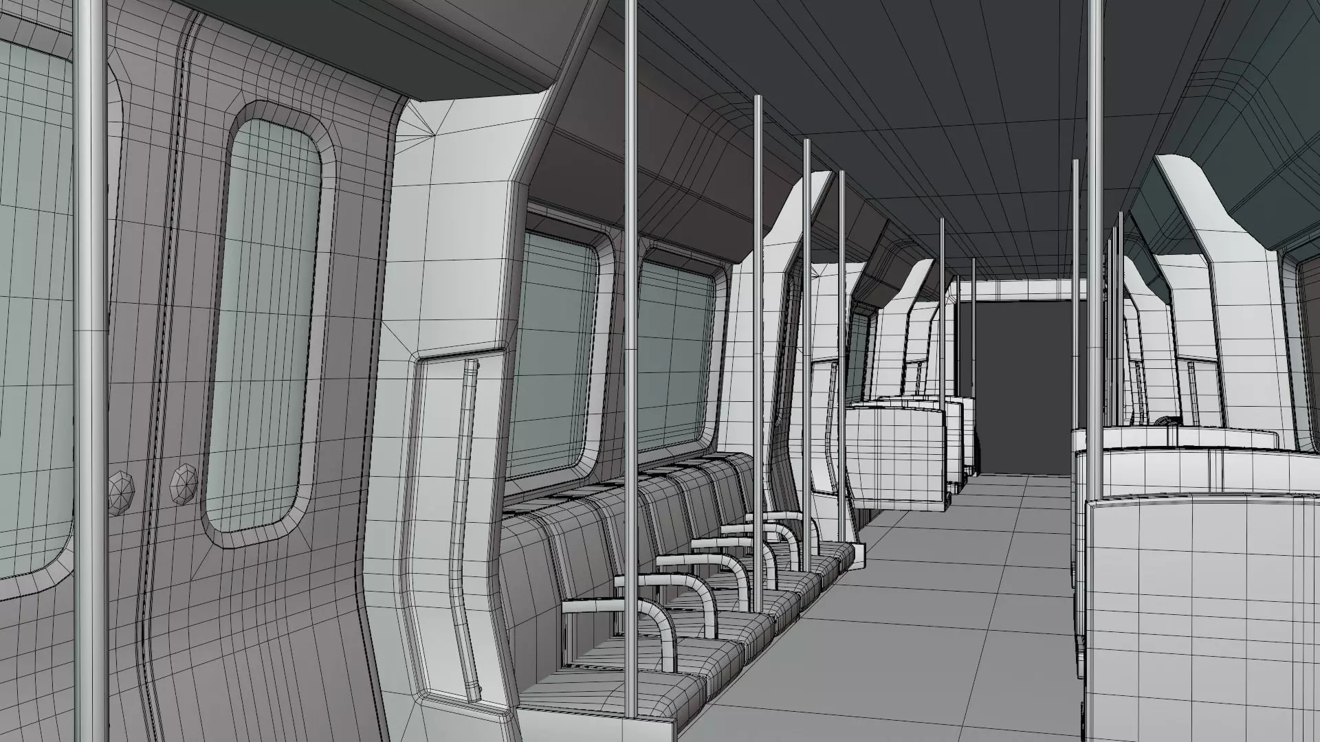 British train and London underground 3D Model Collection_6