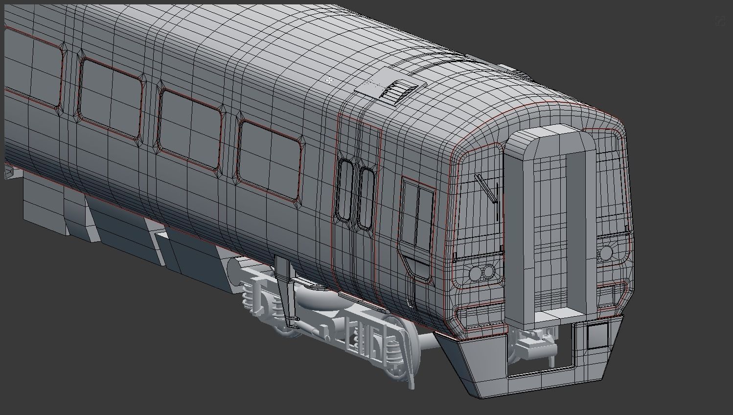 British train and London underground 3D Model Collection_13