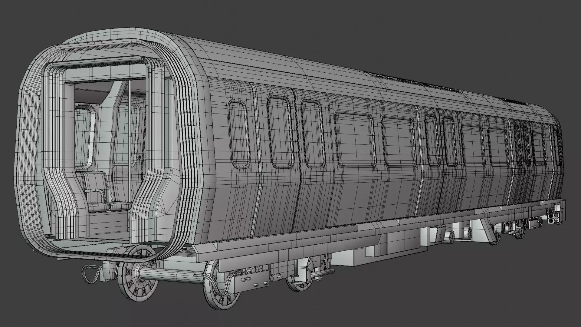 British train and London underground 3D Model Collection_4