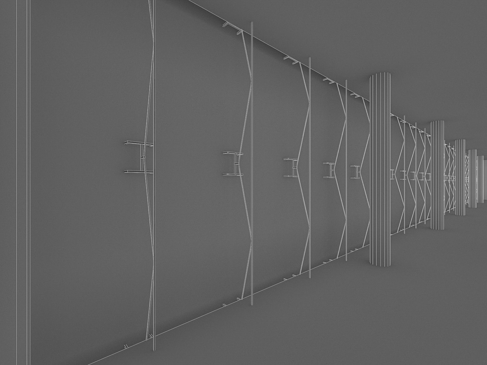 Sports Complex 02  Low-poly 3D model_13