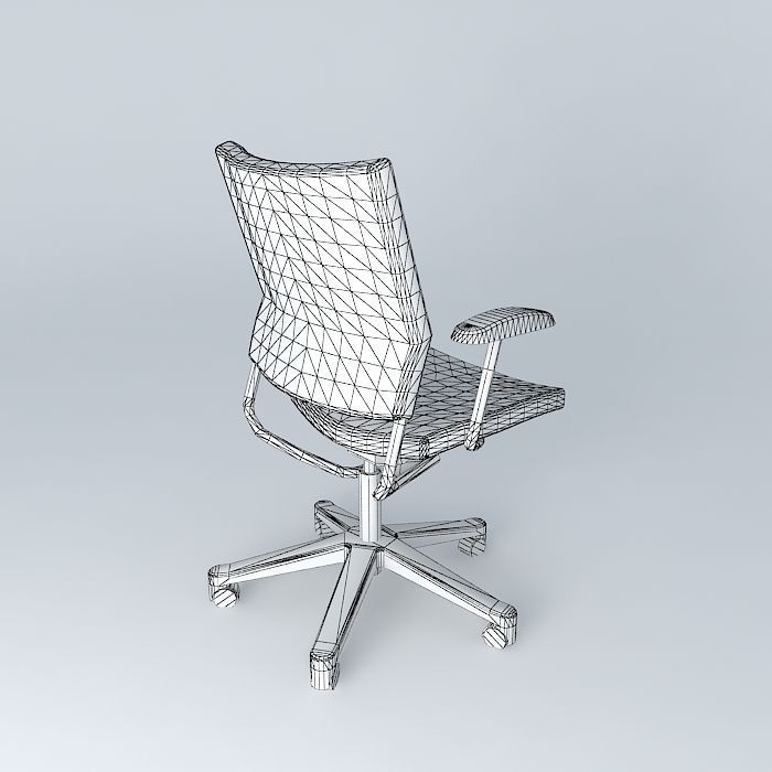 Office chair free 3D model CGTrader