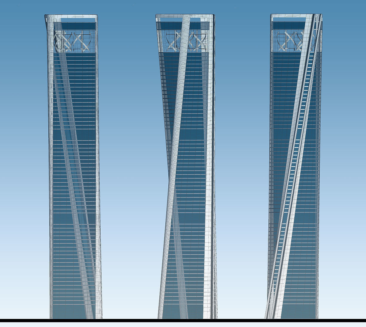 Skyscraper 3D model_2